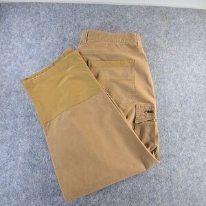 Men’s MK Mountain Khakis Relaxed Fit Work Pants Size 46 x 30 Tobacco Brown
